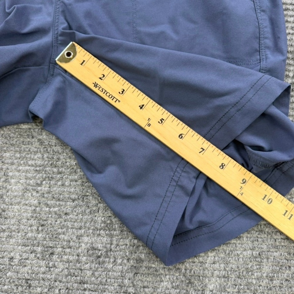 Kuhl Freeflex Shorts Mens Small Charcoal Blue Hiking Outdoor Pull On 7.5" Inseam - Picture 12 of 14